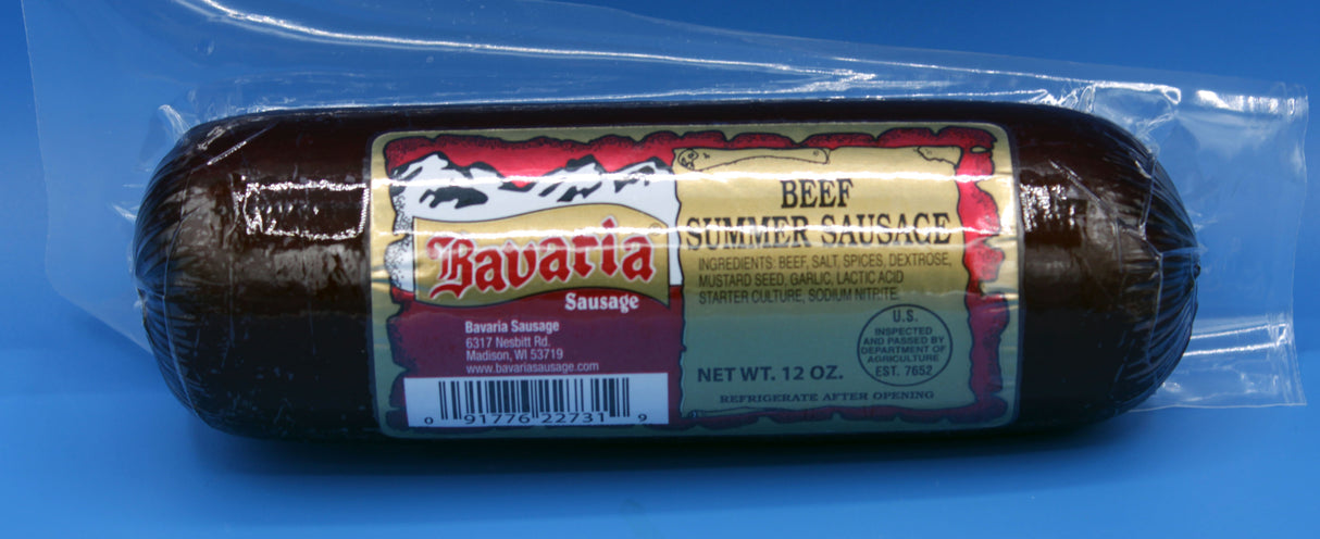 12oz. All Beef Summer Sausage