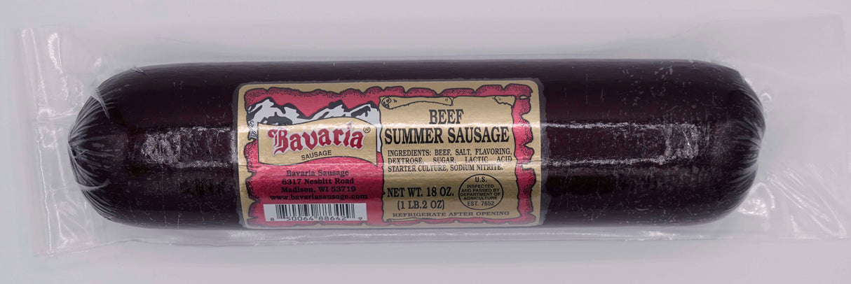 18oz. All Beef Summer Sausage