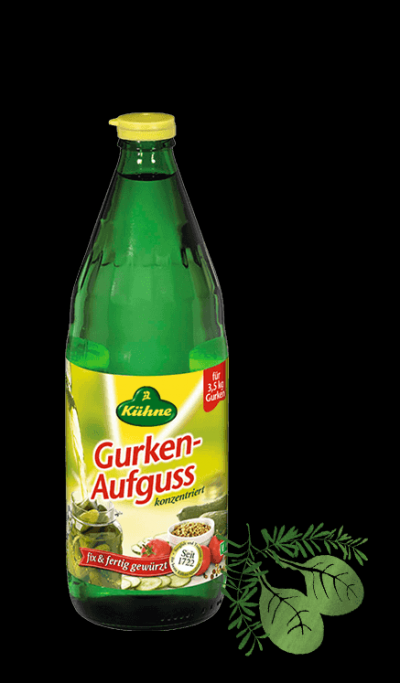 Kuhne Gurken Aufguss