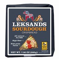 Leksands Sourdough Crispbread Wedges 7.06 oz.
