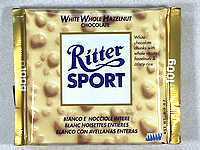 Ritter Sport Voll Nuss - White Chocolate Whole Hazelnut