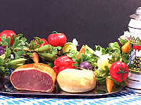 Smoked Lachsschinken 1lb Sliced