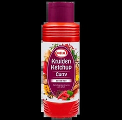 HELA Kruiden Ketchup Curry Extra Hot (Burgundy Cap)