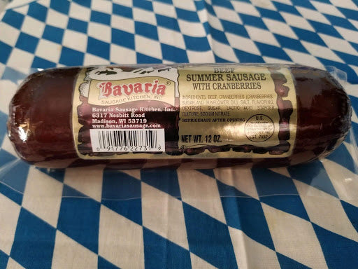 12oz Cranberry Summer Sausage