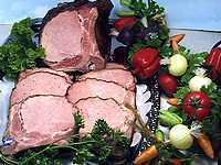 Smoked Pork Chops Meal