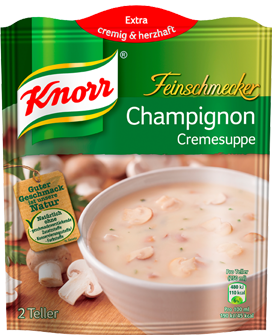Knorr Champignon Cremesuppe