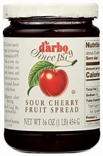 Darbo Sour Cherry Fruit Spread