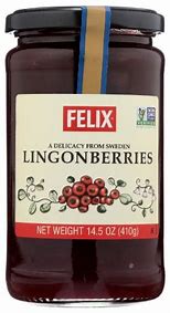 Felix Wild Swedish Lingonberries 14oz