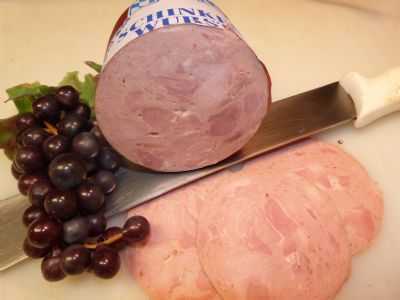Schinkenwurst Ham Sausage - 3.25lb Piece
