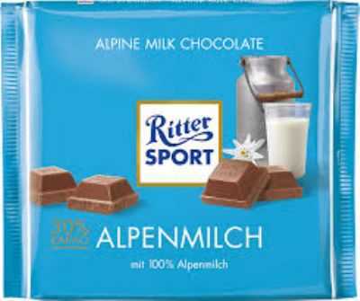 Ritter Sport Alpenmilch - Alpine Milk