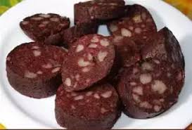 Blutwurst Blood Sausage in a Ring