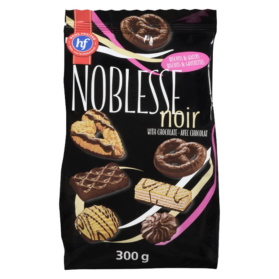Noblesse Noir Assorted Cookies 10.6oz.
