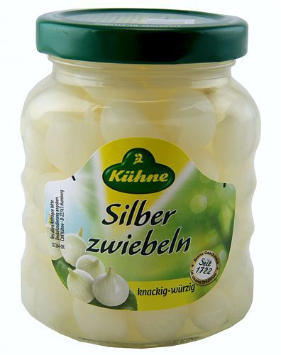 Kuhne Silber Zwiebeln (Pickled Onions, Sweet and Sour)