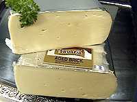 Wisconsin Aged (Sharp) Brick Cheese - 1 lb.