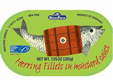 RugenFisch Herring Filets - Mustard Sauce