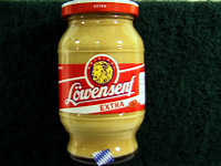 Lowensenf Classic Hot Dusseldorfer Mustard (Red Label)