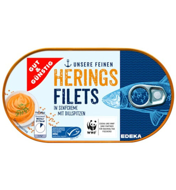 G&G Herrings in Senfcreme 200g