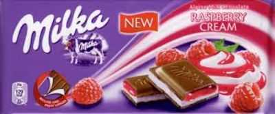 Milka Raspberry Cream