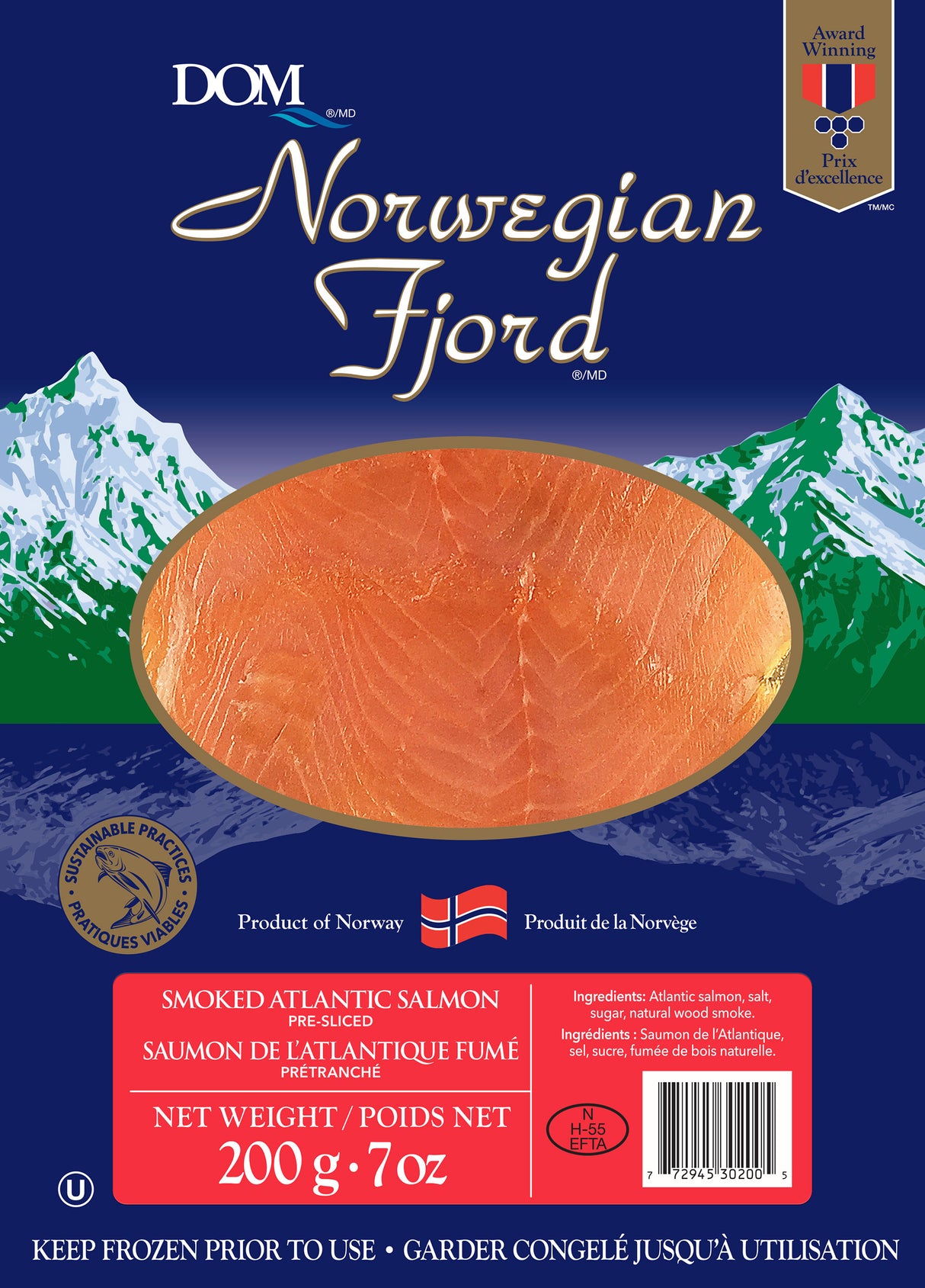 Norwegian Fjord Atlantic Salmon
