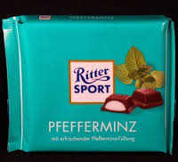Ritter Sport Pfefferminz - Peppermint