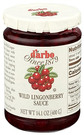 Darbo Wild Lingonberry Fruit Spread