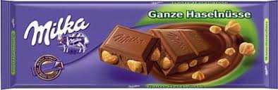 Milka Large Whole Hazelnuts