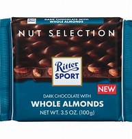 Ritter Sport Dark Chocolate Whole Almonds (Ganze Mandel)