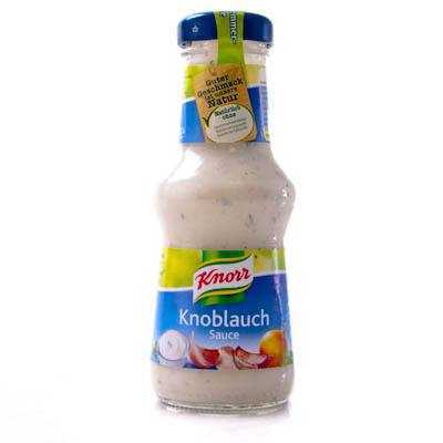 Knorr Knoblauch Sauce 250ml Bottle