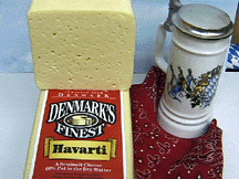 Imported Danish Dill Havarti Cheese 16oz