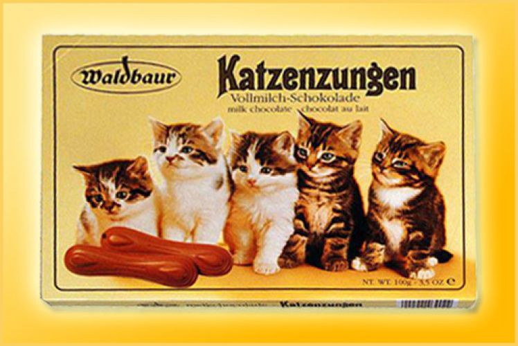Sarotti Katzenzungen Vollmilch Schokolade (Milk Chocolate Cat Tongues)