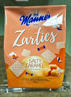 Manner Zarties Salty Caramel Wafer Cookies 200g
