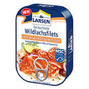 Larsen Wildlachs Smoked Salmon Filets in Rapeseed Oil