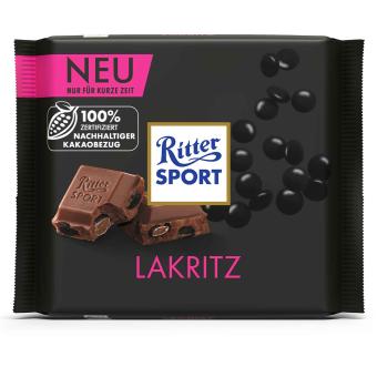 Ritter Sport Milk Chocolate Lakritz