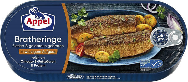 Appel Filetierte Bratheringe