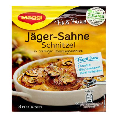Maggi Jager Sahne Schnitzel (Hunter Mix)