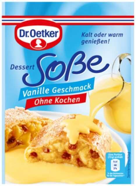 Dr. Oetker Vanilla Dessert Sauce - Instant