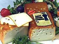 Wisconsin Smoked Cheese - Baby Swiss 16oz.