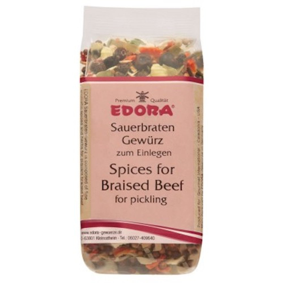 Edora Seasonings - Sauerbraten Gewurz / Sauerbraten Spice 1.75 oz. Braised beef (Coarse Ground)