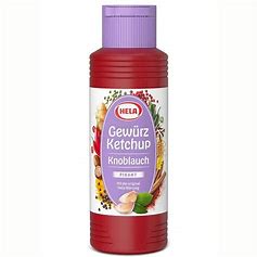 Hela Gewurz Ketchup Knoblauch Pikant (Purple Cap)