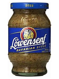 Lowensenf Bavarian Sweet Mustard (Blue Label)