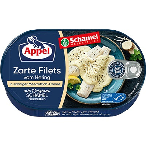 Appel Herring in Sahniger-Meerrettich Cream