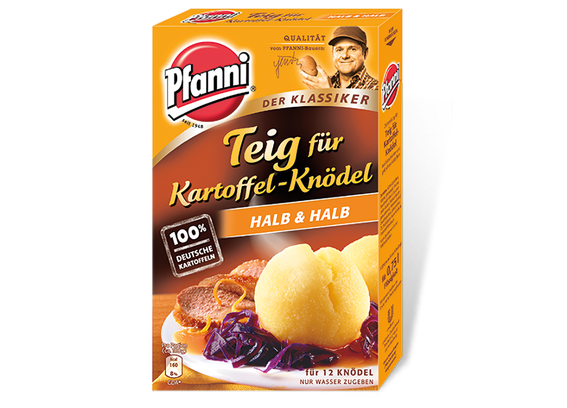 Pfanni Teig Halb & Halb Dumplings