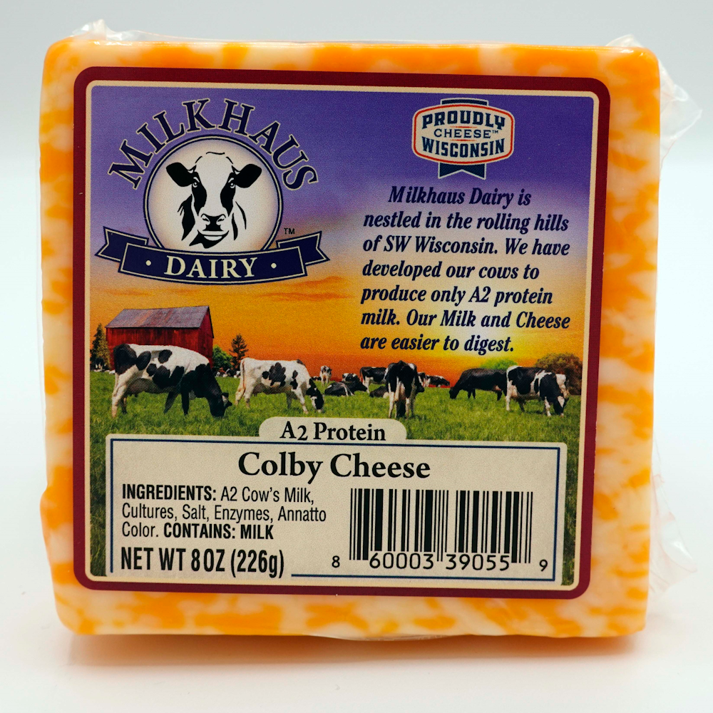 Milkhaus A2 Colby (8oz)
