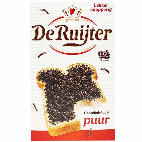 DeRuijter Dark Chocolate Sprinkles 13.76oz