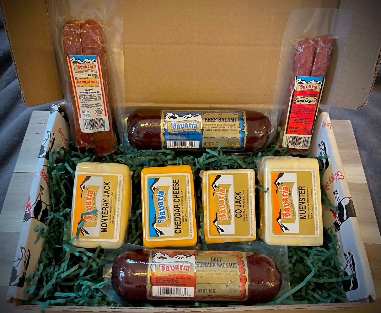 Gift Box 104 Cheese & Sausage Delight