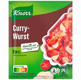 Knorr Currywurst Sauce Packet