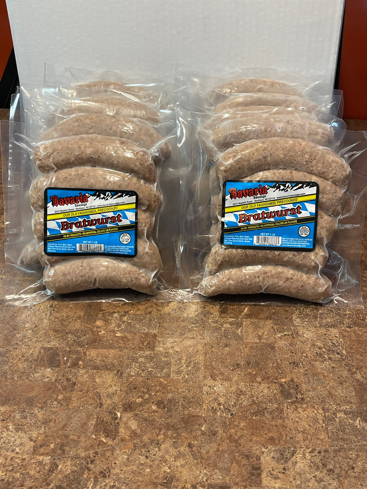 Bavarian Brats - 10 1# Packs