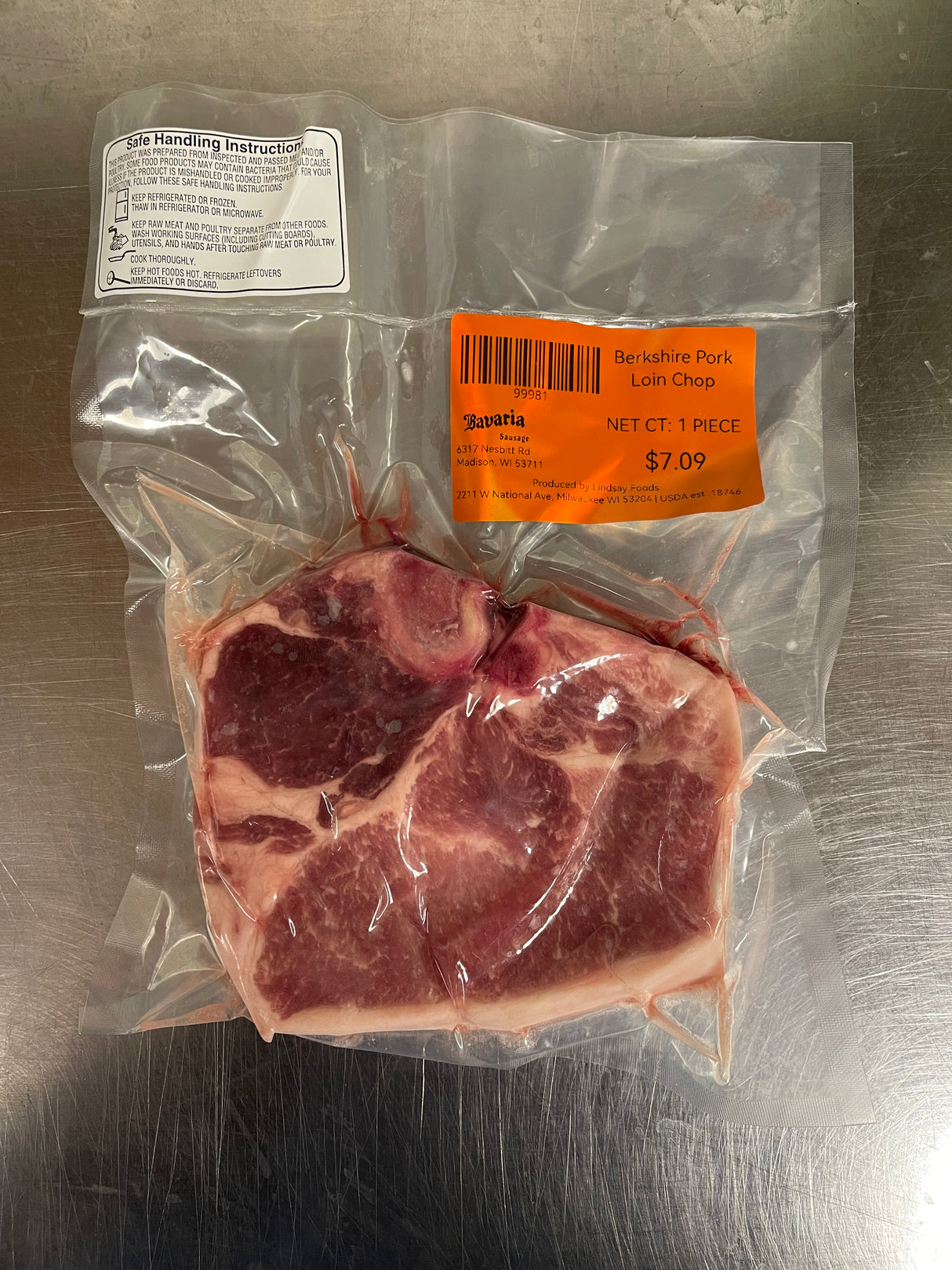 Berkshire Pork Loin Chop