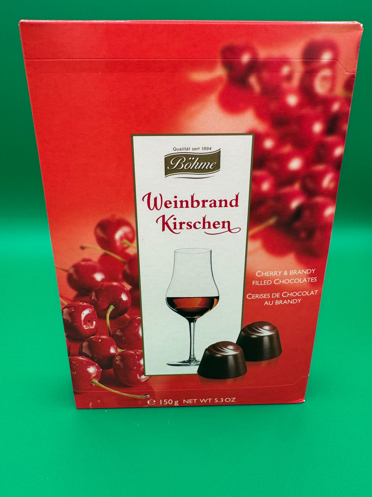 Bohme Weinbrand Kirschen 5.2oz