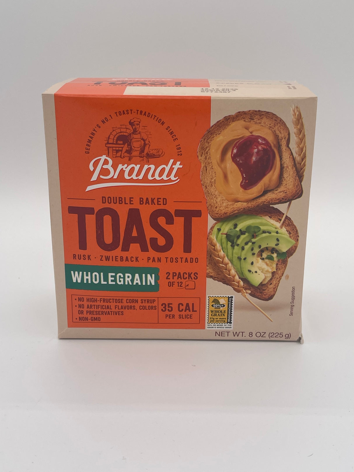 Brandt Wholegrain Zwieback